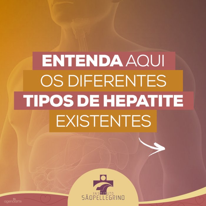 DIFERENTES TIPOS DE HEPATITE